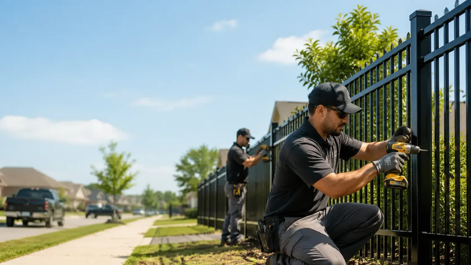 Metal Fence Installation in Holladay, TN
